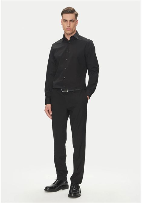 Camicia nera da uomo Calvin Klein Calvin Klein | LV019EU001XNT